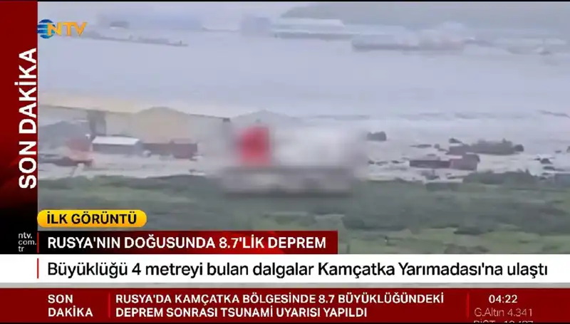 Kamçatka Kıyılarında Tsunami Dalgaları: Tehlikeye Hazır Olun!