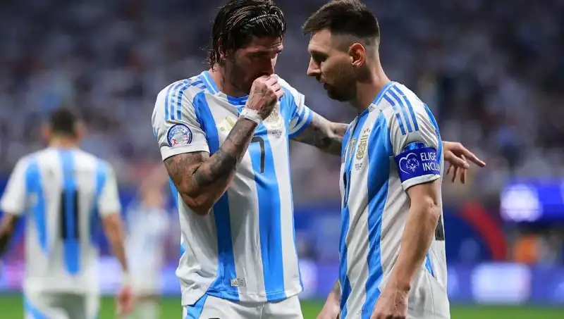 Messi'nin Yanında Sıcak Buluşma: Rodrigo de Paul ile Anılar Yeniden Canlandı